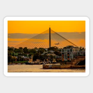 Anzac Bridge, Sydney, NSW, Australia Sticker